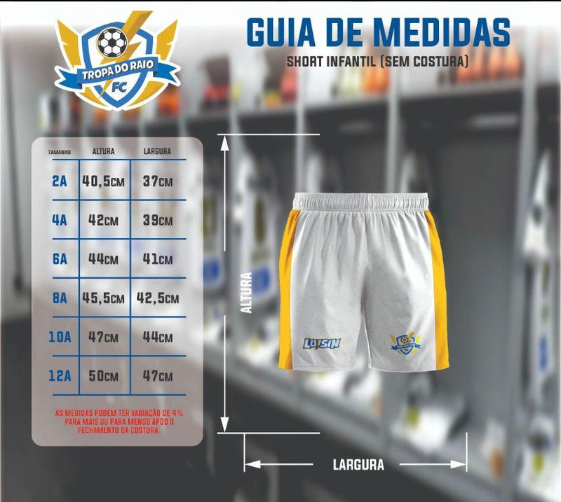 UNIFORME BRANCO COMPLETO