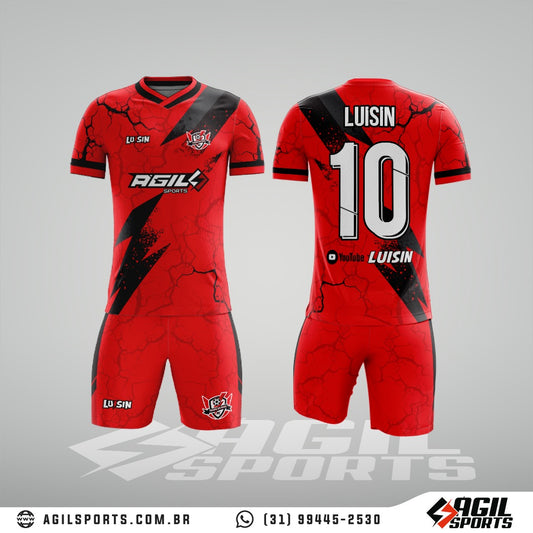 UNIFORME VERMELHO COMPLETO